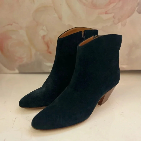 ! Isabel Marant Etoile dark blue Suede Ankle Boot - Picture 8 of 9